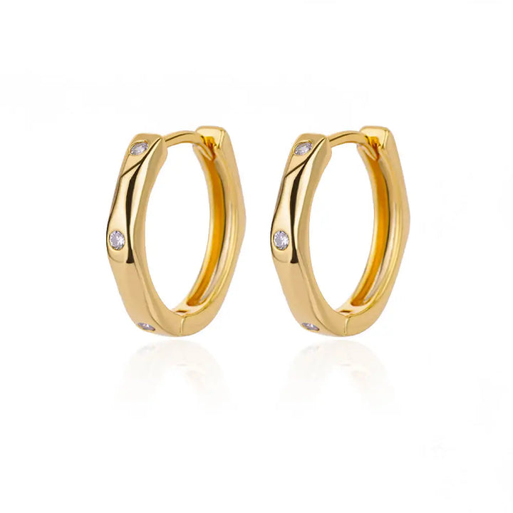 MILENA® DELUXE HOOP EARRING