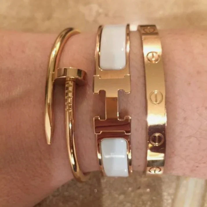 MILENA® H BRACELET GOLD